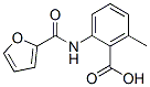 Benzoic acid, 2-[(2-furanylcarbonyl)amino]-6-methyl- (9CI) 구조식 이미지
