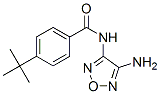 Benzamide, N-(4-amino-1,2,5-oxadiazol-3-yl)-4-(1,1-dimethylethyl)- (9CI) Structure