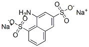 나트륨8-아미노나프탈렌-1,6-디설포네이트 구조식 이미지