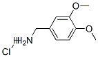 3,4-DIMETHOXYBENZYLAMINE HYDROCHLORIDE Structure