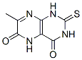 1,2,3,5-tetrahydro-7-methyl-2-thioxopteridin-4,6-dione Structure