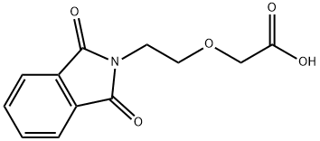 2-(2-PhthaliMidoethoxy)acetic acid, 97% Structure