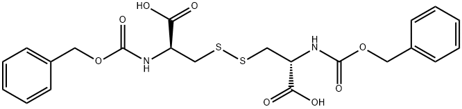 N,N'-Bis(benzyloxycarbonyl)-L-cystine Structure