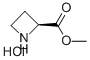 Methyl 2-azetidinecarboxylate hydrochloride 구조식 이미지