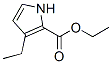 3-에틸-1H-피롤-2-카르복실산에틸에스테르 구조식 이미지