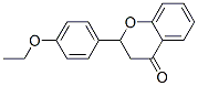 2-(4-Ethoxyphenyl)-2,3-dihydro-4H-1-benzopyran-4-one 구조식 이미지