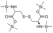N,N'-Bis(trimethylsilyl)-L-cystine bis(trimethylsilyl) ester 구조식 이미지