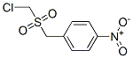 1-[[(Chloromethyl)sulfonyl]methyl]-4-nitrobenzene 구조식 이미지