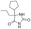 5-cyclopentyl-5-propyl-imidazolidine-2,4-dione 구조식 이미지