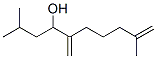 2,9-Dimethyl-5-methylene-9-decen-4-ol 구조식 이미지