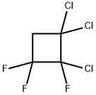 1,1,2-трихлор-2 ,3,3-trifluorocyclobutane структурированное изображение