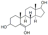 Androst-5-Ene-3,6,17,-트리올 구조식 이미지