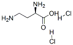 (R)-2,4-디아미노부티르산XNUMX염산염 구조식 이미지