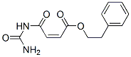 페네틸(Z)-3-(카바모일카바모일)프로프-2-에노에이트 구조식 이미지
