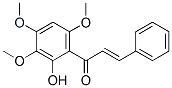 (E)-1-(2-hydroxy-3,4,6-trimethoxy-phenyl)-3-phenyl-prop-2-en-1-one 구조식 이미지