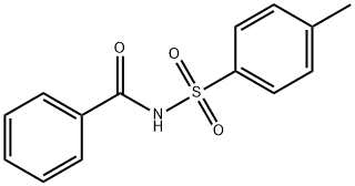 N-BENZOYL-4-METHYL-BENZENESULFONAMIDE Structure