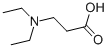 3-(DIETHYLAMINO)PROPANOIC ACID Structure