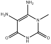 5,6-Diamino-1-methyluracil 구조식 이미지