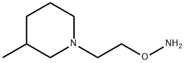 Piperidine, 1-[2-(aminooxy)ethyl]-3-methyl- (9CI) 구조식 이미지