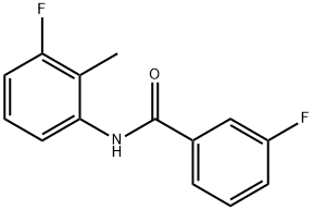 Benzamide, 3-fluoro-N-(3-fluoro-2-methylphenyl)- (9CI) Structure