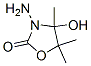 2-Oxazolidinone, 3-amino-4-hydroxy-4,5,5-trimethyl- (9CI) 구조식 이미지