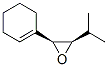 Oxirane, 2-(1-cyclohexen-1-yl)-3-(1-methylethyl)-, (2S,3R)- (9CI) Structure