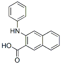 3-anilinonaphthalene-2-carboxylic acid 구조식 이미지