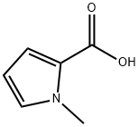 N-Methylpyrrole-2-carboxylic acid 구조식 이미지