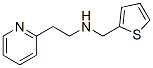 2-pyridin-2-yl-N-(thiophen-2-ylmethyl)ethanamine 구조식 이미지