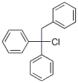 (1-chloro-1,2-diphenyl-ethyl)benzene 구조식 이미지