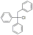 (1-chloro-1,2-diphenyl-ethyl)benzene Structure