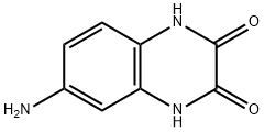 2,3-퀴녹살린디온,6-아미노-1,4-디히드로-(9CI) 구조식 이미지