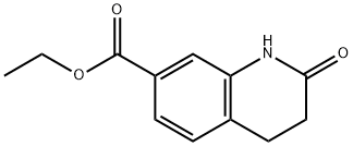 methyl 1,2,3,4-tetrahydro-2-oxoquinoline-7-carboxylate 구조식 이미지