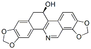 (R)-6,7-Dihydro[1,3]benzodioxolo[5,6-c]-1,3-dioxolo[4,5-i]phenanthridin-6-ol 구조식 이미지