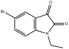 5-bromo-1-ethyl-1H-indole-2,3-dione Structure