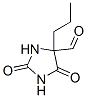 2,5-디옥소-4-프로필-이미다졸리딘-4-카브알데히드 구조식 이미지