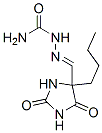 [(4-butyl-2,5-dioxo-imidazolidin-4-yl)methylideneamino]urea 구조식 이미지