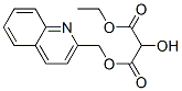 ethyl quinolin-2-ylmethyl 2-hydroxypropanedioate Structure