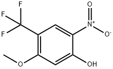 3-METHOXY-6-NITRO-TRIFLUOROMETHYL-PHENOL 구조식 이미지
