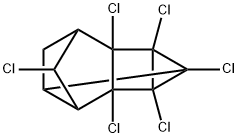 1,1a,4,5,5a,6-Hexachlorooctahydro-1,3,5-metheno-1H-cyclopropa[a]pentalene Structure