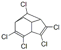 2,3,4,5,8-Pentachloro-3a,6,7,7a-tetrahydro-1,6-methano-1H-indene 구조식 이미지