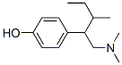 4-[1-sec-Butyl-2-(dimethylamino)ethyl]phenol Structure