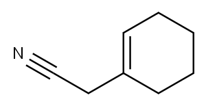 1-Cyclohexene-1-acetonitrile Structure