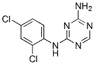 N-(2,4-dichlorophenyl)-1,3,5-triazine-2,4-diamine 구조식 이미지
