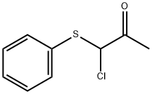 1-Chloro-1-(phenylthio)-2-propanone 구조식 이미지