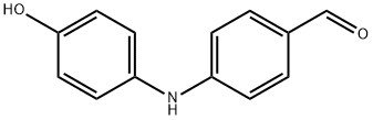 4-(p-Hydroxyanilino)benzaldehyde 구조식 이미지