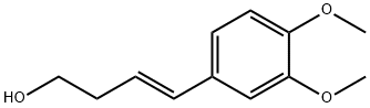 4-(3',4'-dimethoxyphenyl)but-3-en-1-ol 구조식 이미지