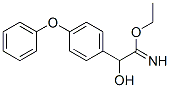 Benzeneethanimidic  acid,  -alpha--hydroxy-4-phenoxy-,  ethyl  ester  (9CI) 구조식 이미지