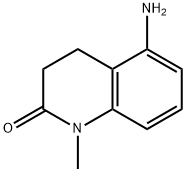5-아미노-1-메틸-1,2,3,4-테트라히드로퀴놀린-2-온 구조식 이미지