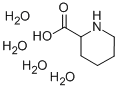 DL-PIPECOLINIC ACID TETRAHYDRATE 구조식 이미지